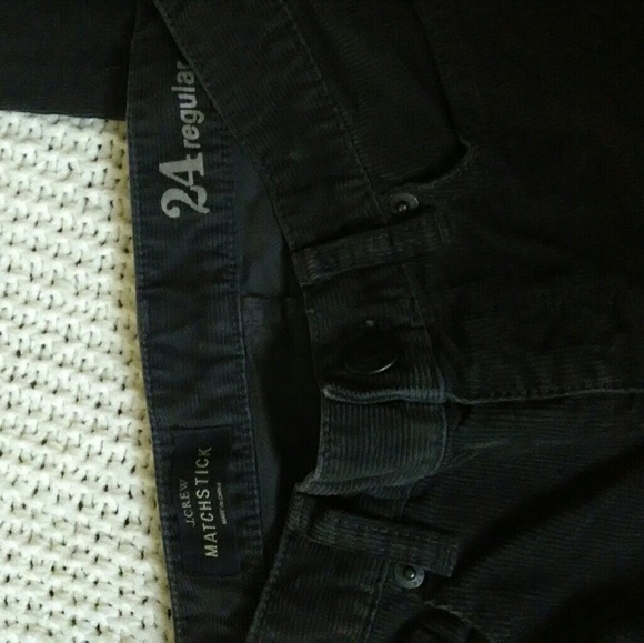 J Crew matchstick gray corduroy skinny pants - Picture 5 of 6